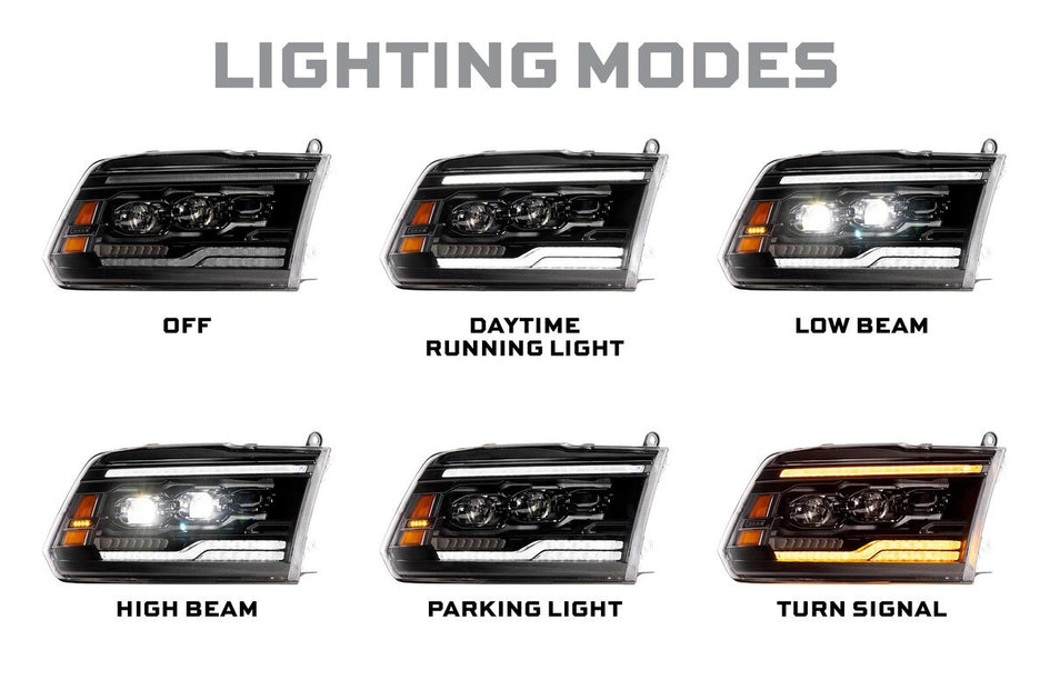 MORIMOTO DODGE RAM HD (09-18) XB EVO HYBRID LED HEADLIGHTS – CJC