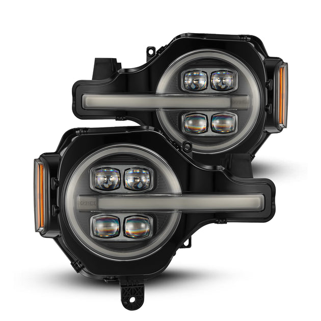 Passenger Side LED Projector Headlight For 2021-2024 Ford Bronco Sport W/ Signature Lighting