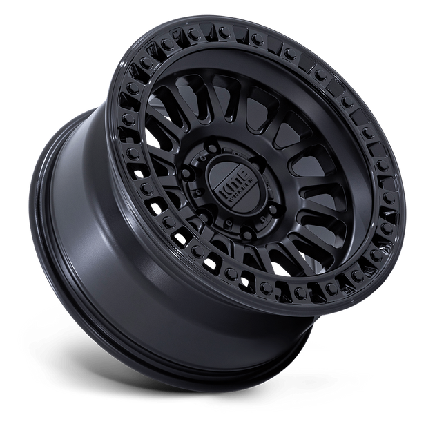 KMC KM552 MATTE BLACK W/ GLOSS BLACK LIP IMS Wheel – CJC Off Road