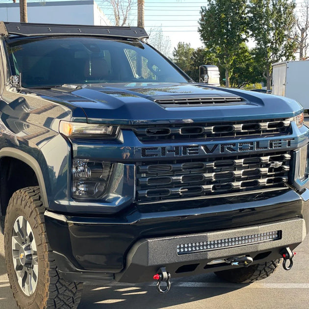 duramax bumper for fishing poles Chassis Unlimited 2020-2023 Chevy Silverado 2500/3500 Prolite Front Bumper