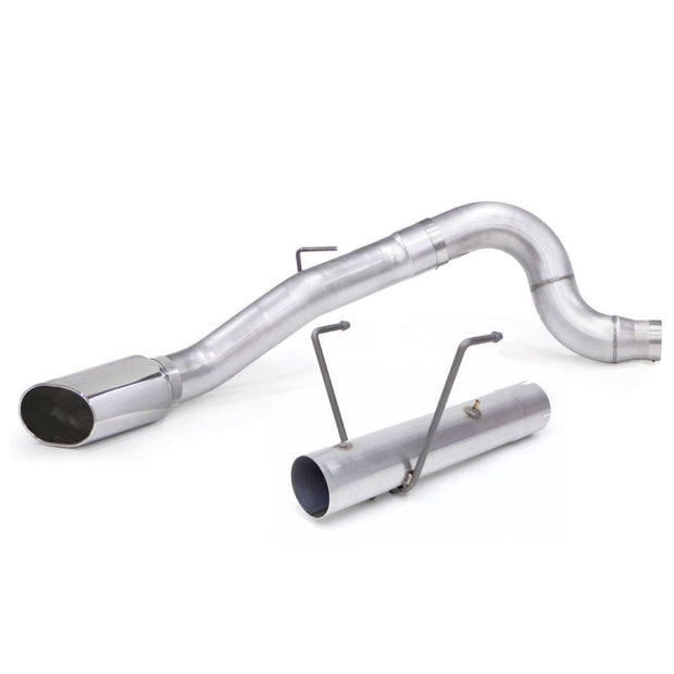 Monster Exhaust System 5-inch Single Exit Chrome SideKick Tip for 13-18 Ram 2500/3500 6.7L Cummins CCLB Banks Power - CJC Off Road