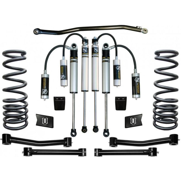 Icon Vehicle Dynamics 2003 - 2012 Dodge 2500/3500 4WD 2.5" Suspension System - Stage 3 - CJC Off Road