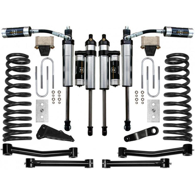 Icon Vehicle Dynamics 2003 - 2008 Dodge Ram 2500/3500 4WD 4.5" Suspension System - Stage 3 - CJC Off Road