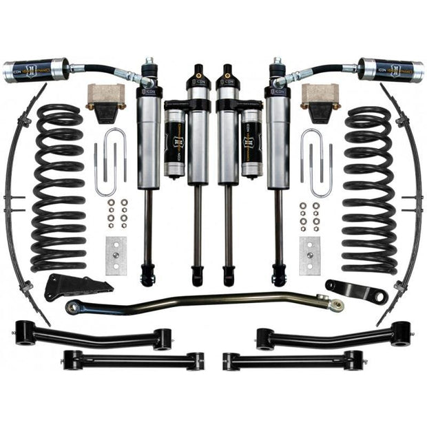 Icon Vehicle Dynamics 2003 - 2008 Dodge Ram 2500/3500 4WD 4.5" Suspension System - Stage 4 - CJC Off Road