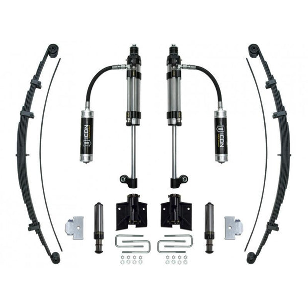 Icon Vehicle Dynamics 2005-UP Toyota Tacoma RXT Rear Suspension System - Stage 3 - CJC Off Road