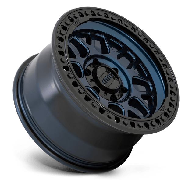 KMC KM549 Midnight Blue w/ Gloss Black Lip GRS Wheel – CJC Off Road