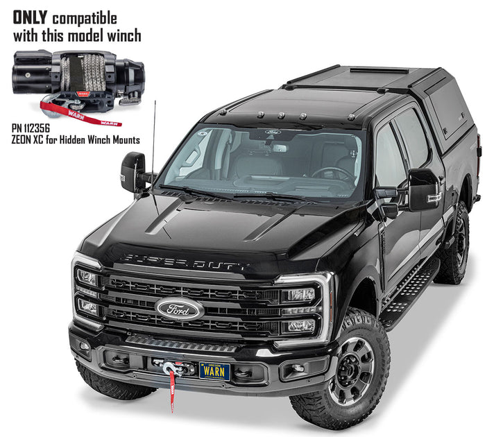 Warn Industries Fully Hidden Winch Kit For 2023-2026 Ford F250/F350 Su ...