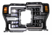MORIMOTO FORD SUPER DUTY (17-19): XB LED HEADLIGHTS (GEN 2) (AMBER AND WHITE DRL)
