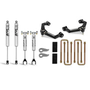 Cognito 3" GM Performance Leveling Lift Kit With Fox 2.0 IFP Performance Shock