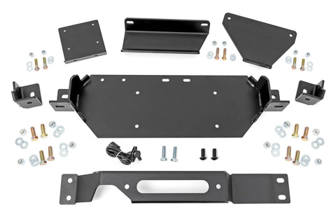 2020-2022 Ford F-250/F-350/F-450 Super Duty Rough Country Hidden Winch Mount