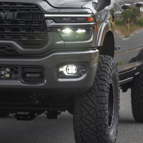 Baja Designs 2025+ Ram 2500/3500 Baja Designs Squadron Fog Light Kit