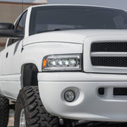 Alpha Rex Second Gen Dodge Ram 1994-2002 2500/3500/1500 Nova Series Headlights