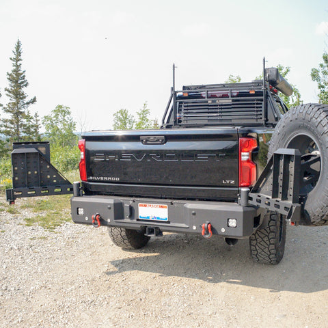 Chassis Unlimited 2020-2025 Chevy Silverado 2500/3500 Octane Dual Swing Out Rear Bumper
