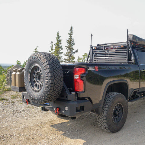 Chassis Unlimited 2020-2025 GMC Sierra 2500/3500 Octane Dual Swing Out Rear Bumper