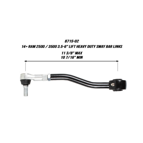 Synergy Manufacturing 2014+ Dodge Ram 2500/3500 Heavy Duty Sway Bar End Links