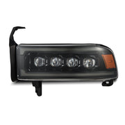 Alpha Rex Second Gen Dodge Ram 1994-2002 2500/3500/1500 Nova Series Headlights