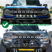 21-23 Ford Bronco /22-23 Ford Bronco Raptor NOVA-Series LED Projector Headlights