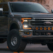 Alpha Rex 20-22 Ford Super Duty NOVA-Series LED Projector Headlights Black
