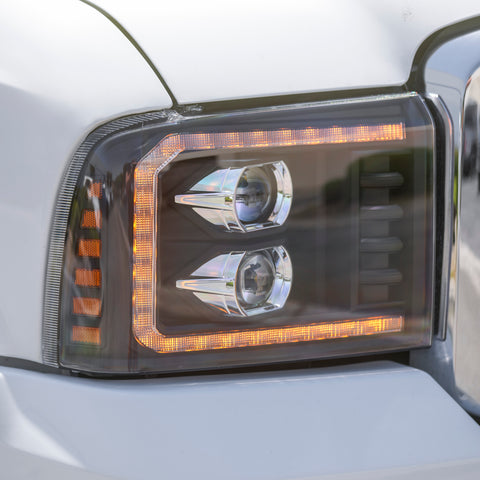 フレックスライト Alpha Rex 05-07 Ford Super Duty LUXX-Series LED Projector
