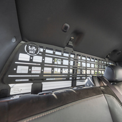 CJC Built 3rd-5th Gen Ram 2500-3500 Rear Window Molle Panel