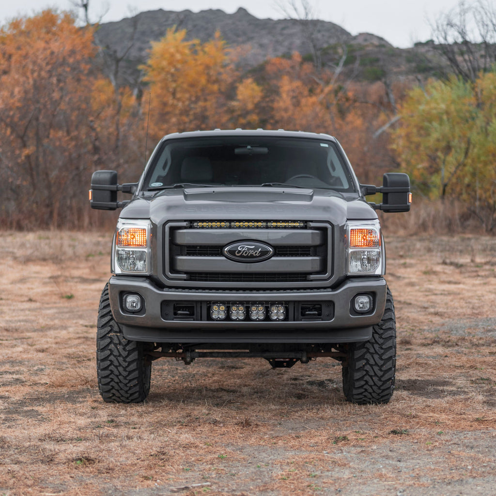 thumbnail image 2 of Front Bumper Mounting Brackets Kit For Ford F-Series Super Duty 2011-2016 | Set Of 6 | Primed Steel | FFSD031 2 of 4