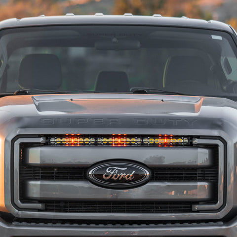 Baja Designs 2011-2016 Ford Super Duty 30" S8 Light Bar Upper Grille Mount Kit