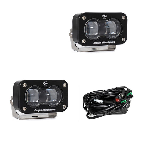 Baja Designs S2 SAE LED Auxiliary LED Light Pod Pair