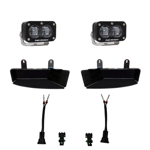 Baja Designs 2019-2024 Dodge Ram 2500/3500 S2 SAE Fog Pocket Light Kit (Laramie and Higher Trim)