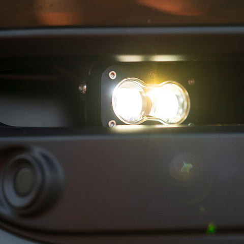 Baja Designs 2019-2024 Dodge Ram 2500/3500 S2 SAE Fog Pocket Light Kit (Laramie and Higher Trim)
