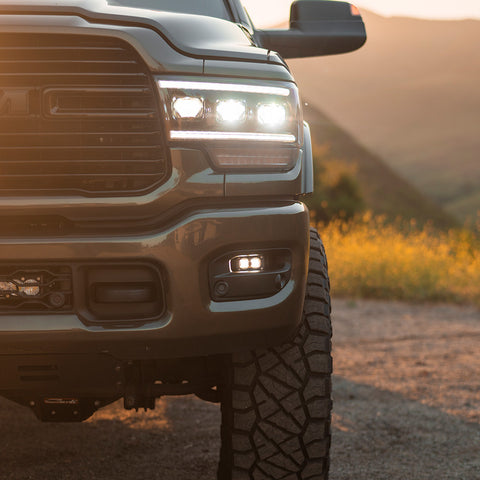 Baja Designs 2019-2024 Dodge Ram 2500/3500 S2 SAE Fog Pocket Light Kit (Laramie and Higher Trim)