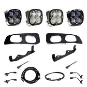 2023+ Ford Super Duty Baja Designs Squadron SAE / Squadron Sport Dual Fog Light Kit