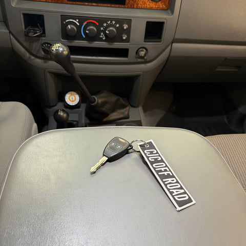CJC Off Road Keychain Tag