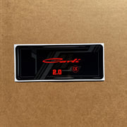 Carli X CJC Off Road Shock Decals