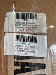 [Open Box] SYNERGY 2005+ FORD SUPER DUTY F-450 / F-550 STEERING KIT (No stabilizer) Misscing Misc Hardware