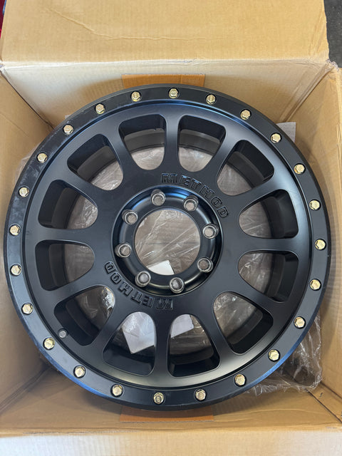 [Open Box] Method 305 NV 20x9, 8x170, +18 Matte Black (Set of 4)