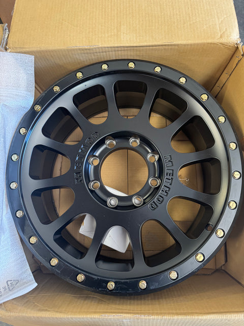 [Open Box] Method 305 NV 20x9, 8x170, +18 Matte Black (Set of 4)