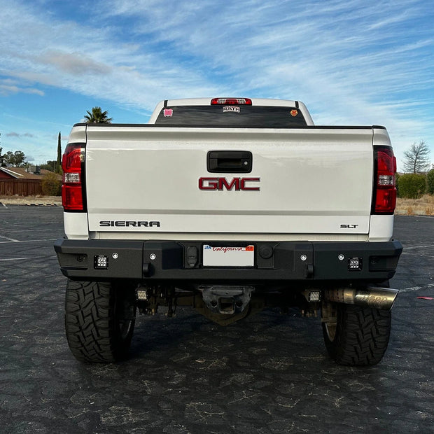 Chassis Unlimited 2015-2019 GMC/Chevy 2500/3500 Attitude Rear Bumper