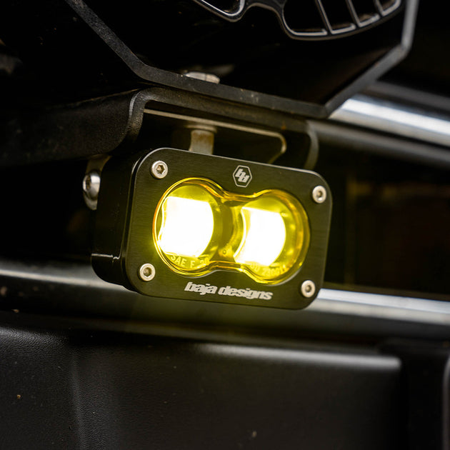 Baja Designs S2 SAE LED Auxiliary LED Light Pod Pair – CJC Off Road