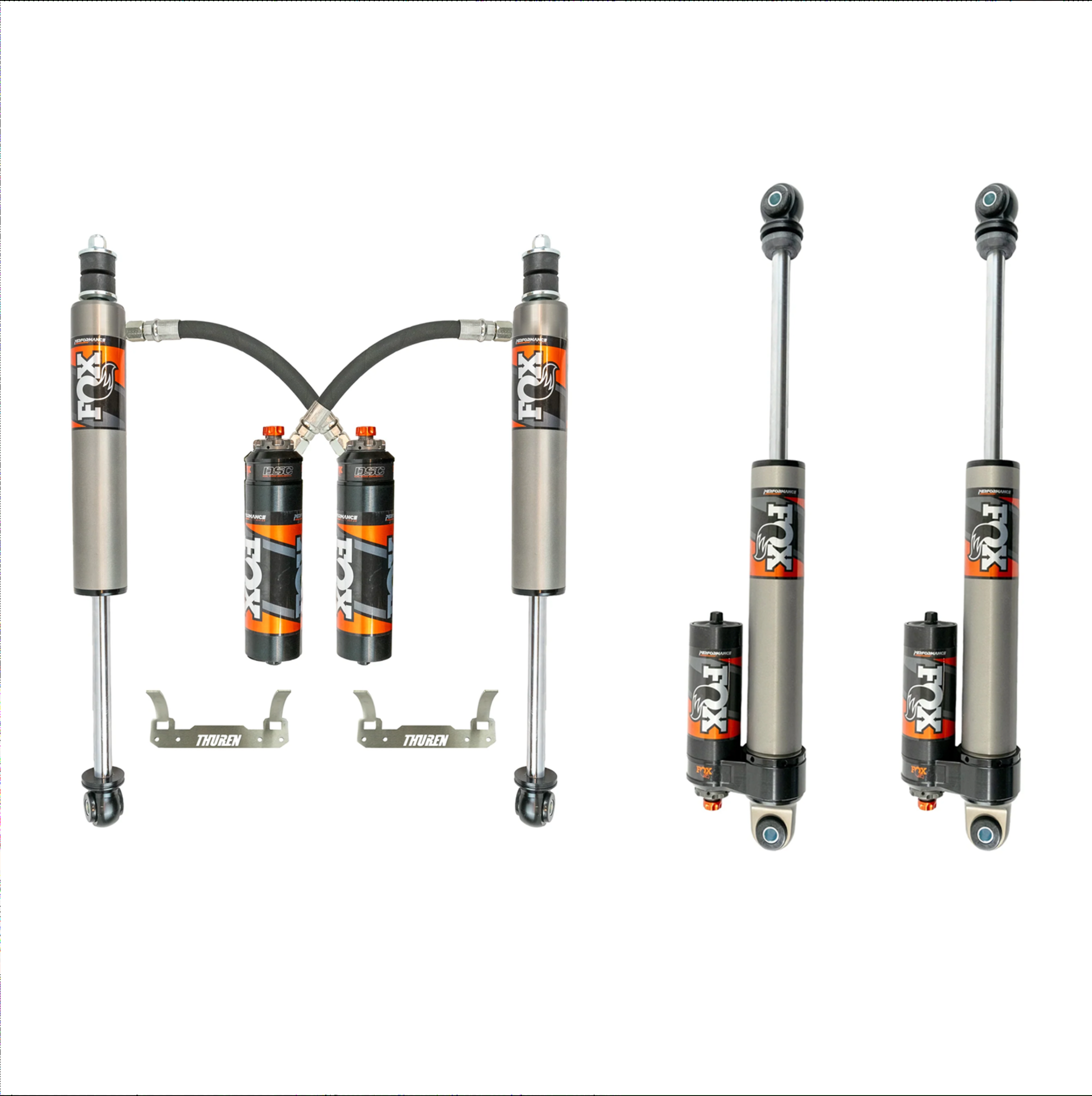 Thuren 2013-2024 RAM 3500 Fox 2.5 DSC Front and Rear Shock Kit