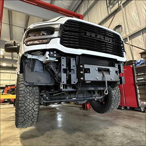 Vice Design Hidden Winch Mount 2019-2024 Ram 2500/3500 6.7 Cummins