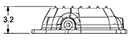 PML AAM 11.5 14 Bolt For Ram 2500 2014 to 2018