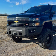 Chassis Unlimited 2015-2019 Chevy Silverado 2500/3500 Attitude Front Winch Bumper