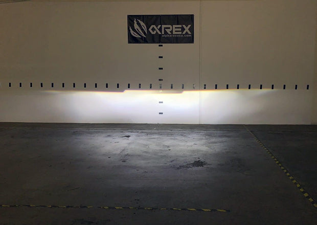 Alpha Rex 19-22 Ram 1500 LUXX-Series LED Projector Headlights Black - CJC Off Road
