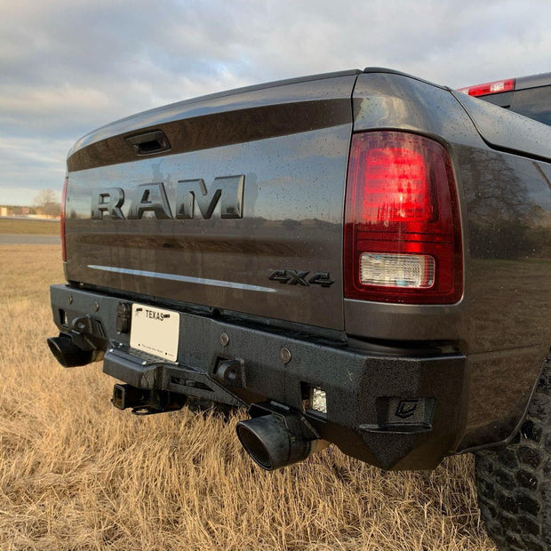CHASSIS UNLIMITED 2009-2018 RAM 1500 OCTANE SERIES REAR BUMPER - CJC Off Road