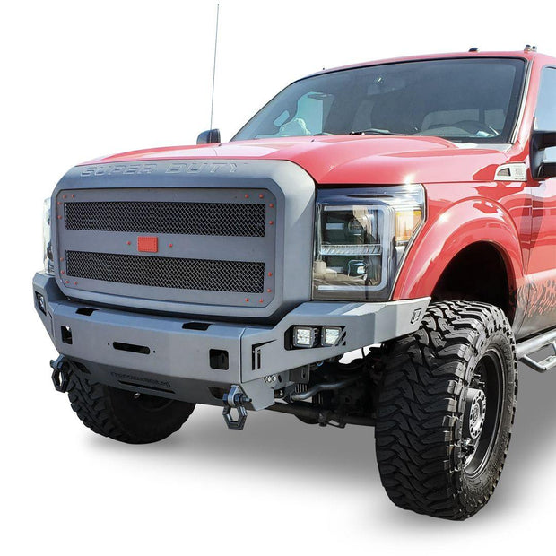CHASSIS UNLIMITED 2011-2016 FORD SUPERDUTY F250/F350 OCTANE SERIES FRONT WINCH BUMPER - CJC Off Road