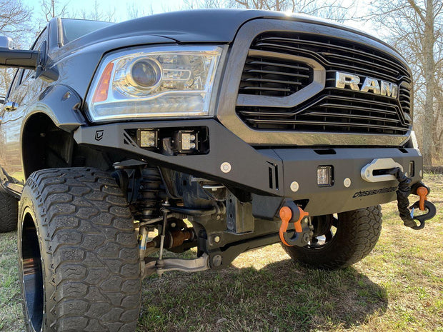 CHASSIS UNLIMITED 2013-2018 RAM 1500 OCTANE SERIES FRONT WINCH BUMPER - CJC Off Road