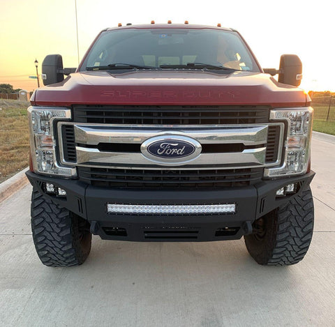 CHASSIS UNLIMITED 2017-2021 FORD SUPERDUTY F250/F350 OCTANE SERIES FRONT BUMPER - CJC Off Road