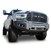 CHASSIS UNLIMITED 2019-2021 RAM 2500/3500 ATTITUDE SERIES FRONT WINCH BUMPER- NO PARKING SENSORS - CJC Off Road