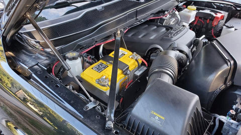 NH Overland  19+ RAM HD AUXILIARY BATTERY MOUNT - CJC Off Road
