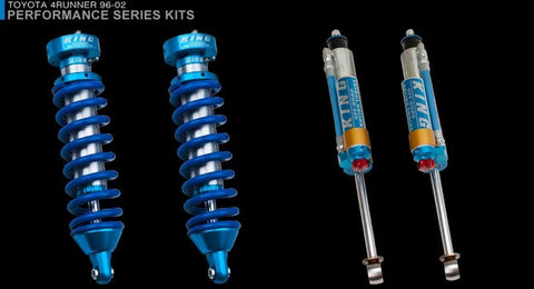 King OEM Series 1996-02 4Runner REAR 2.5 DIA. PIGGY HOSE RESERVOIR - CJC Off Road